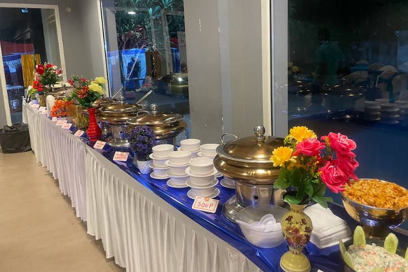 Catering setup