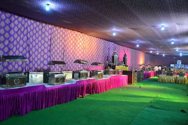 Catering setup