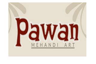 Pawan mehendi art logo