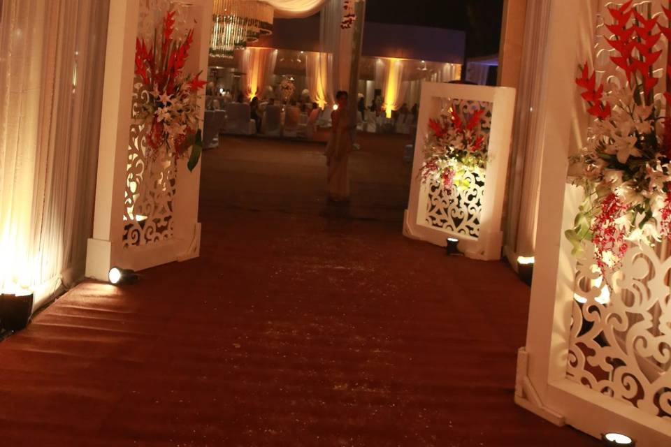 Entrance decor