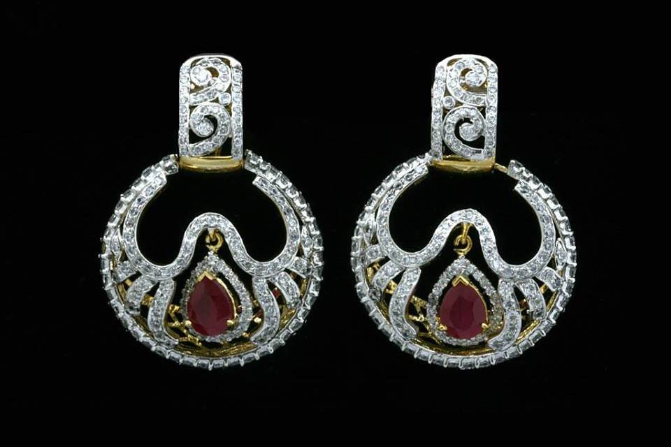 Designer earring