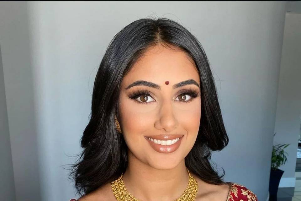 Bridal makeup