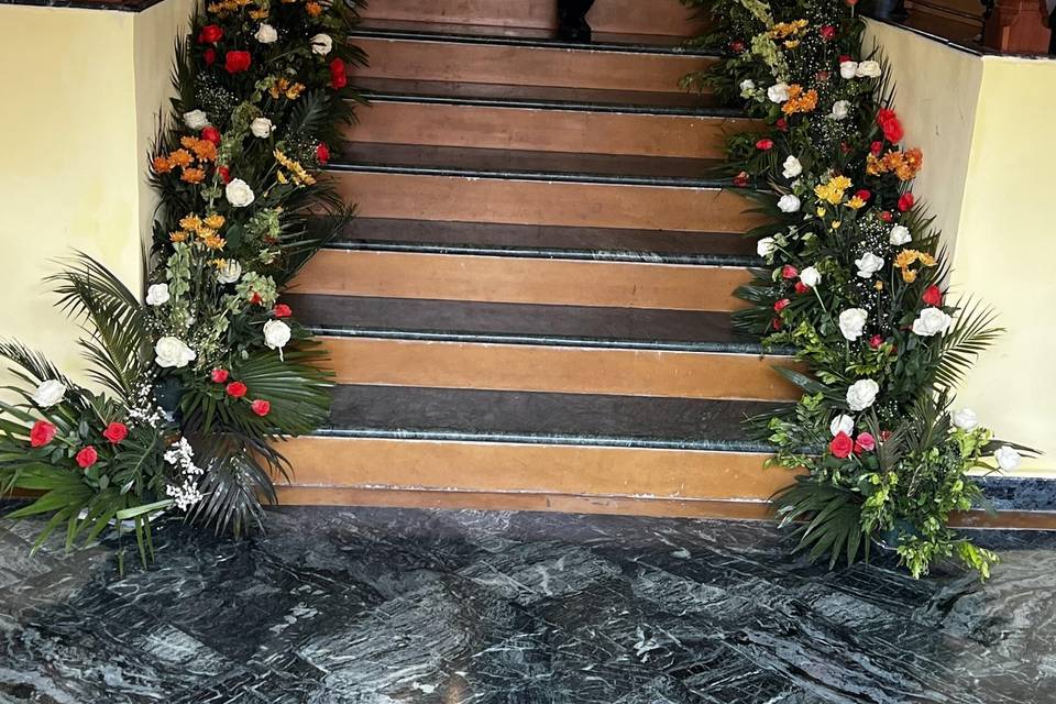 Stairs decorations