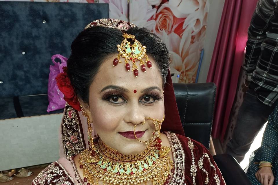 Bridal makeup