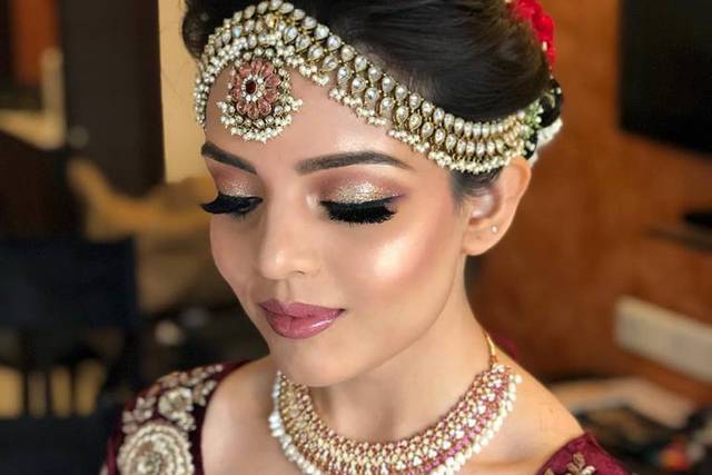 Bridal makeup