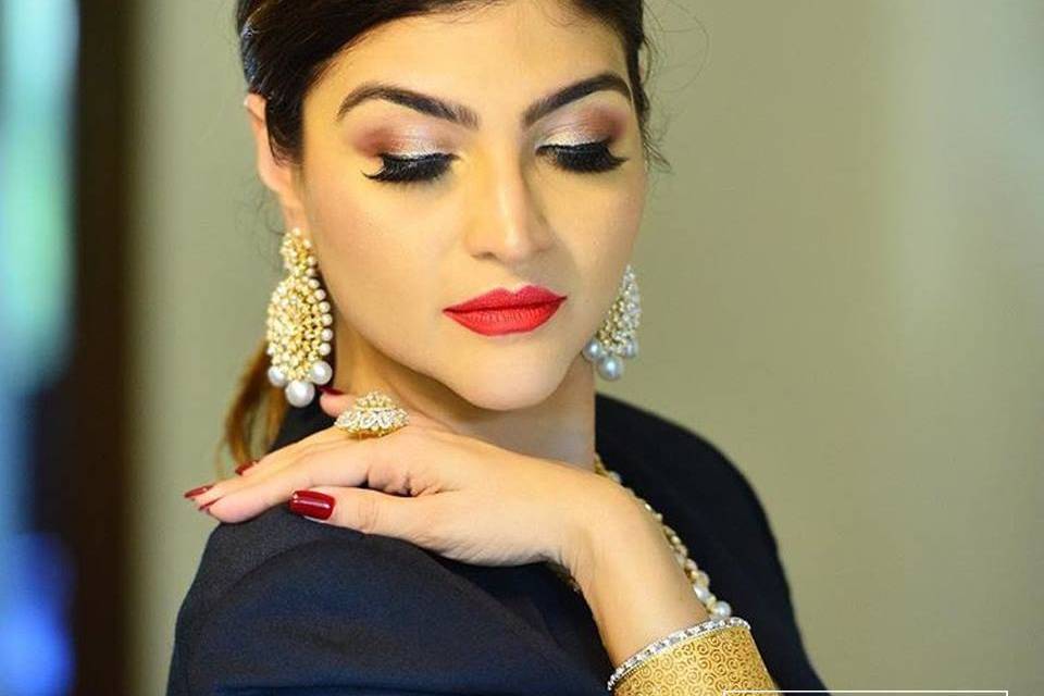 Bridal makeup