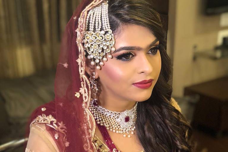 Bridal makeup