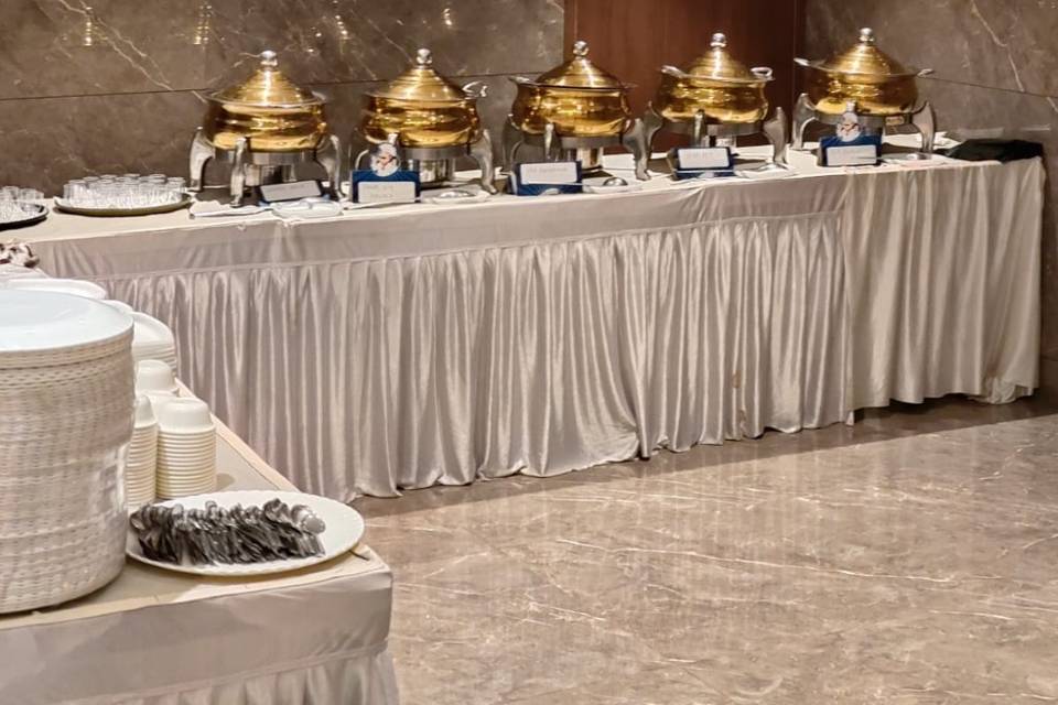 Catering setup