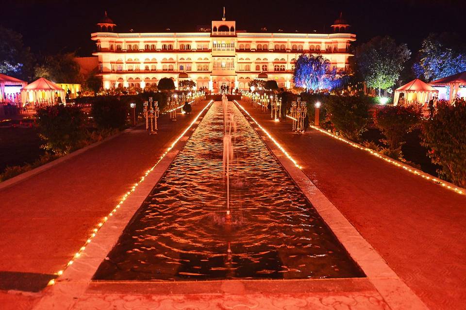 Front Facade of the Palace