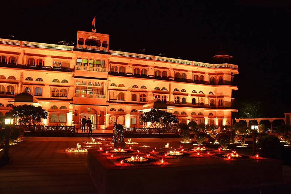 Front Facade of the Palace