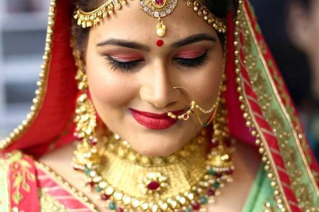 Bridal makeup