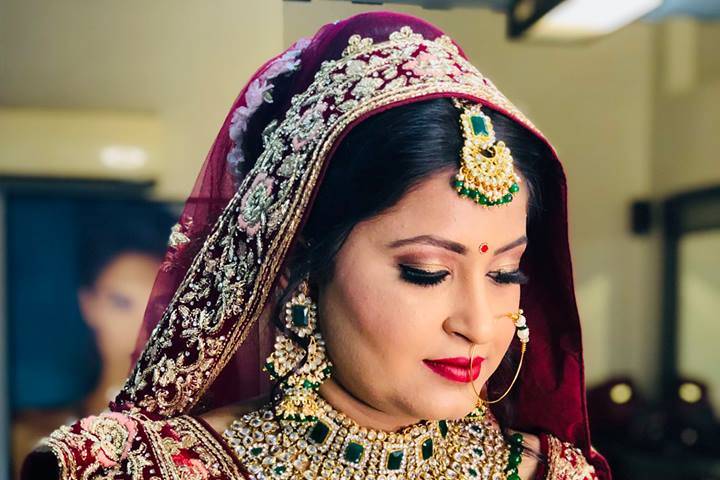 Bridal makeup