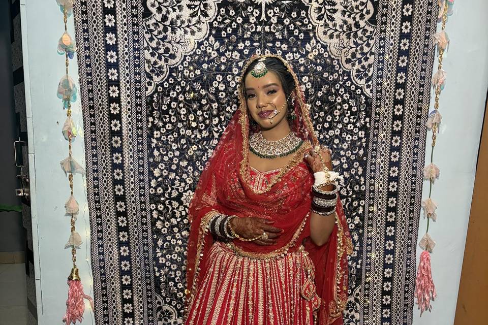 Bridal makeup