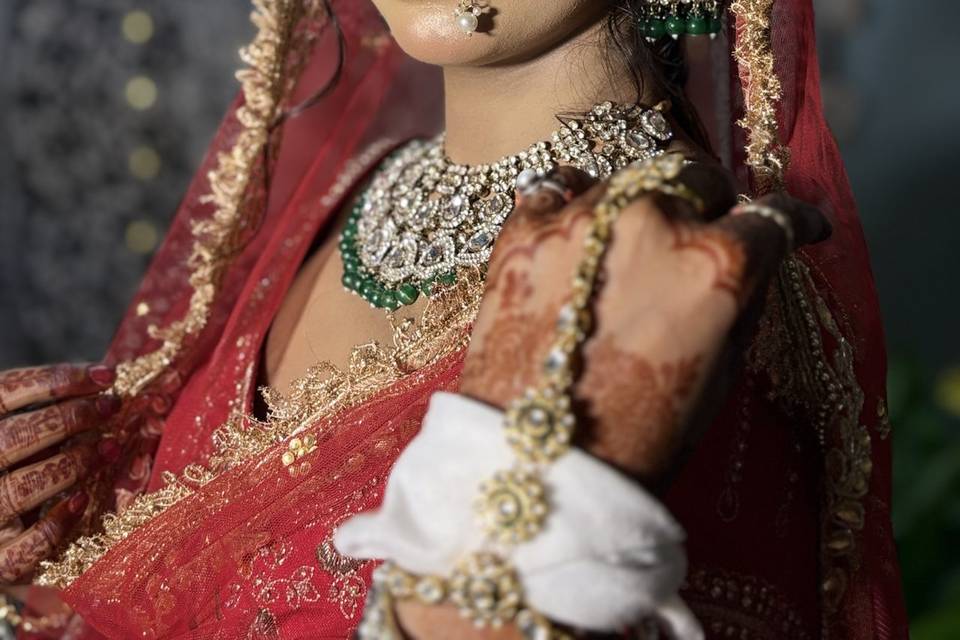 Bridal makeup