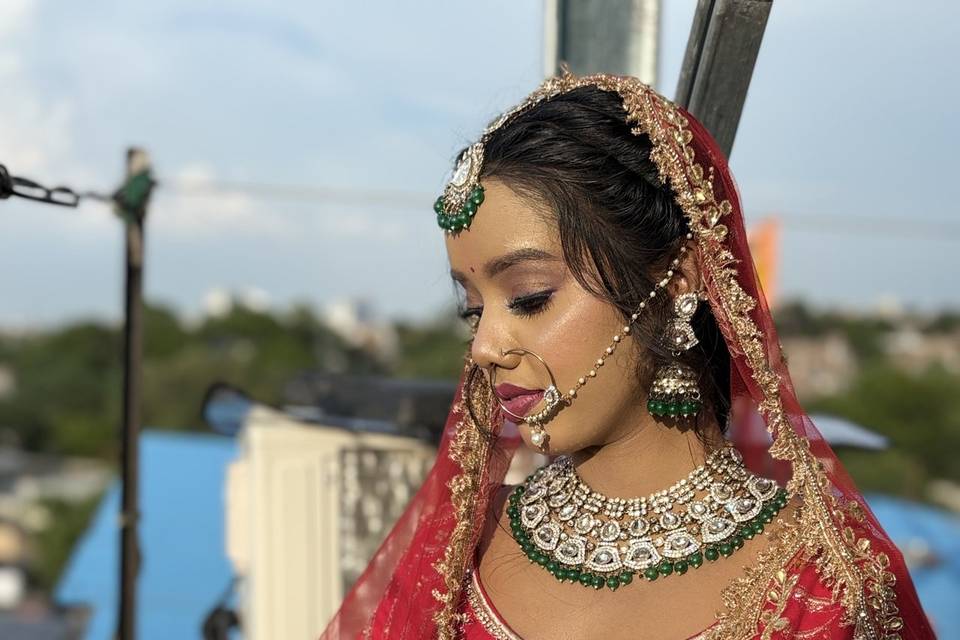 Bridal makeup