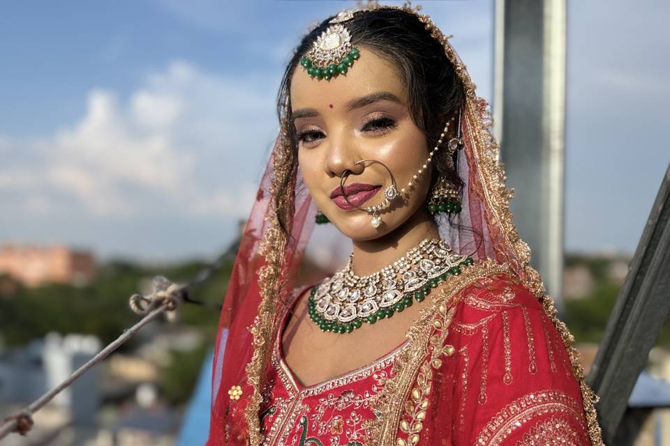 Bridal makeup