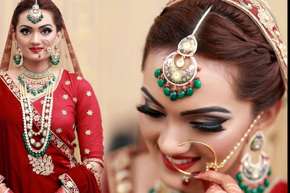 Bridal makeup