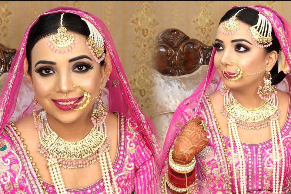 Bridal makeup