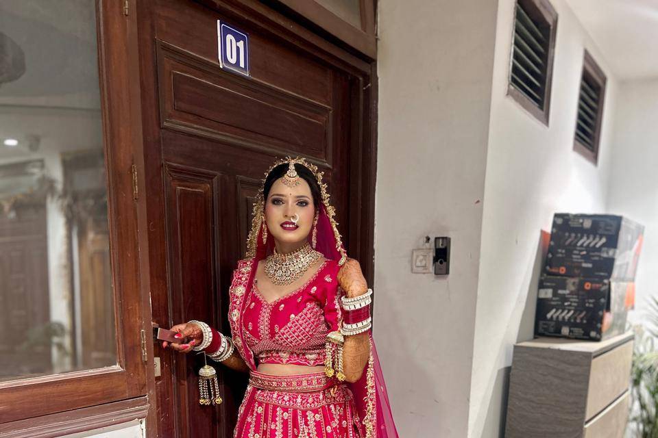 Bridal makeup