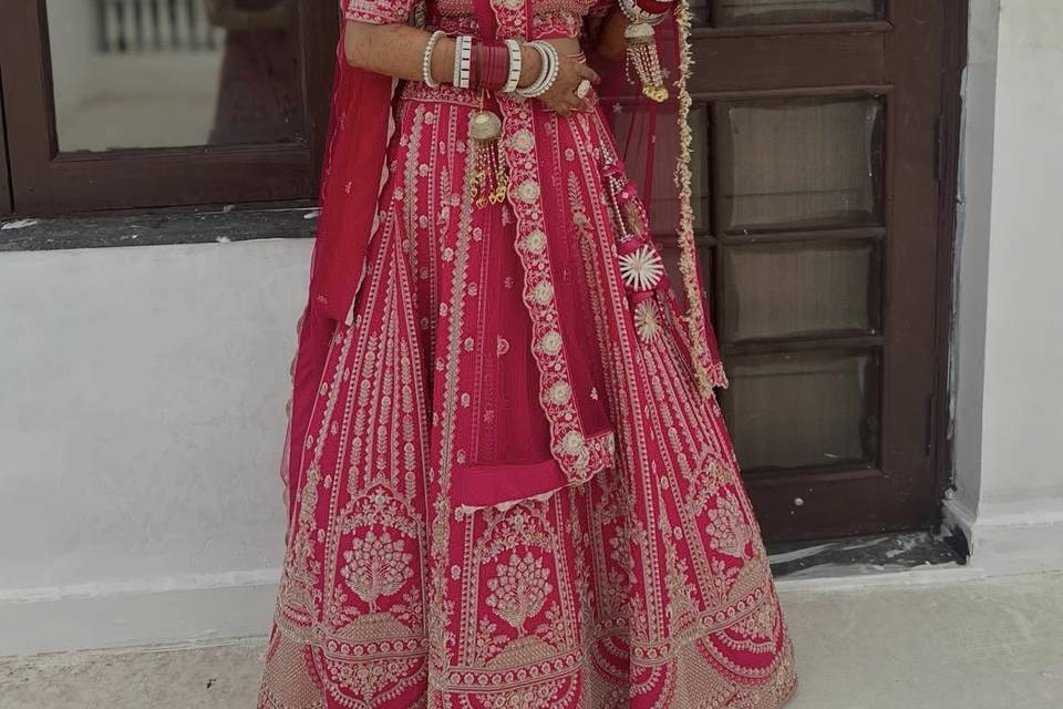 Bridal makeup