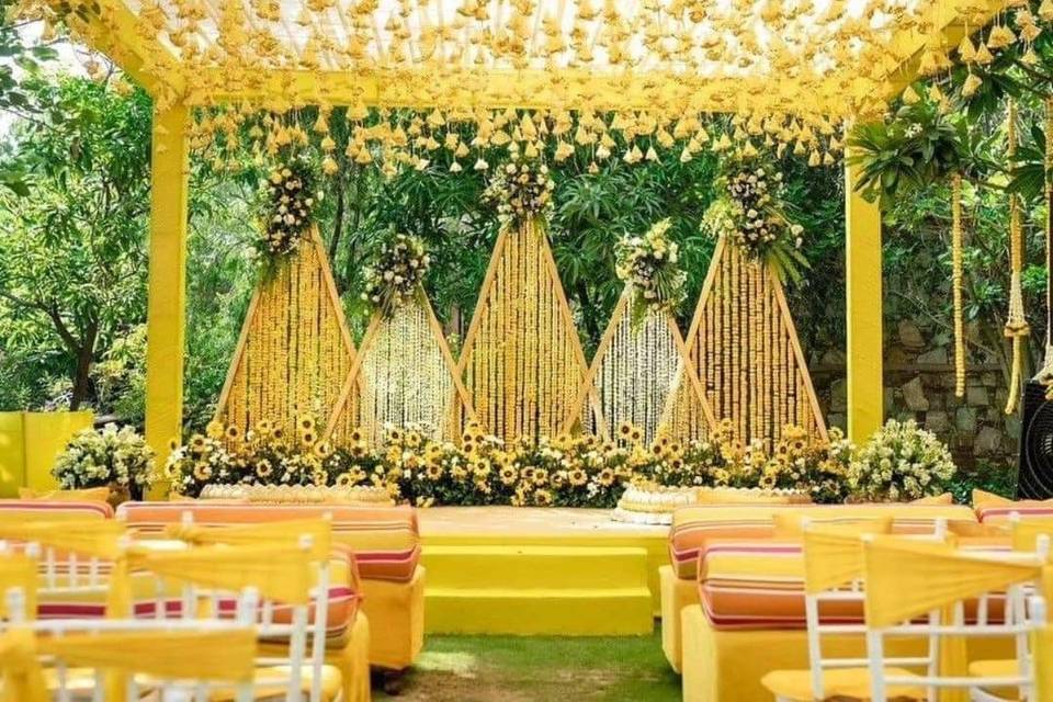 Haldi decor