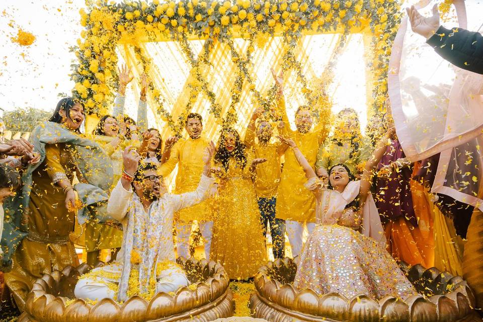 Haldi decor