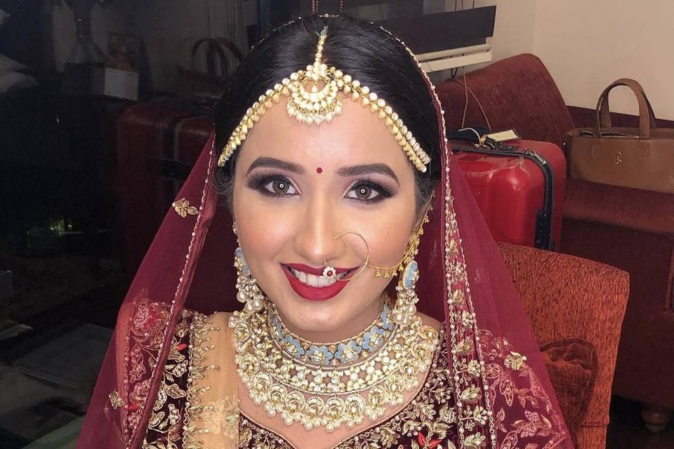 Bridal makeup