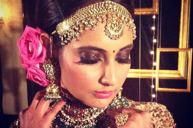 Asha Hariharan bridal makeup