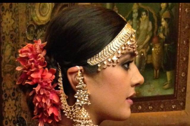 Asha Hariharan bridal makeup