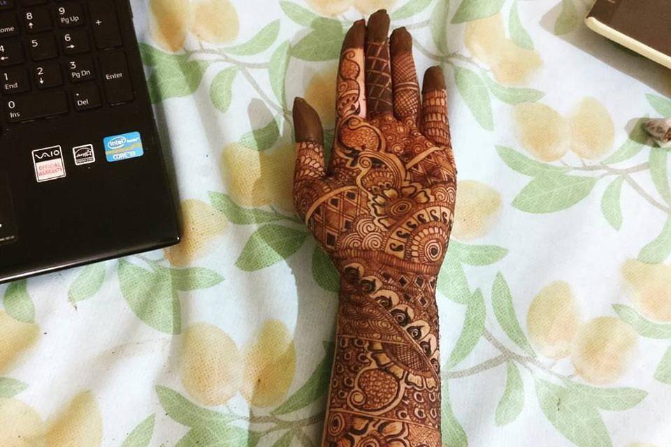 Bridal mehandi