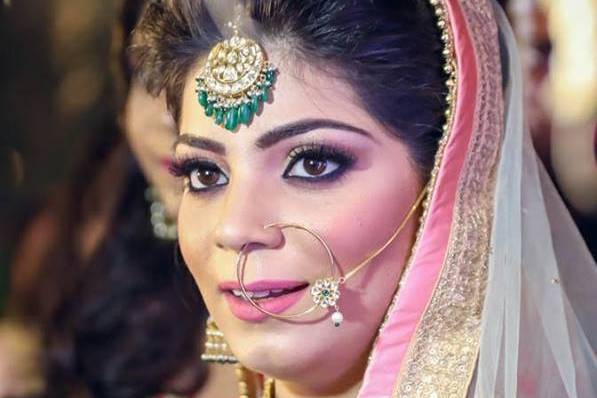 Bridal makeup