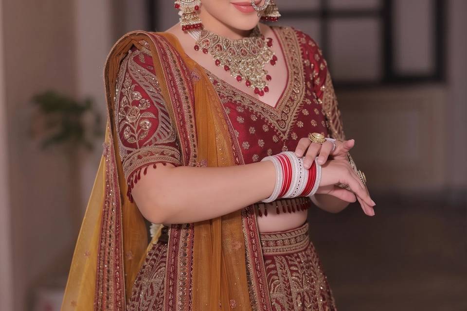 Bridal makeup