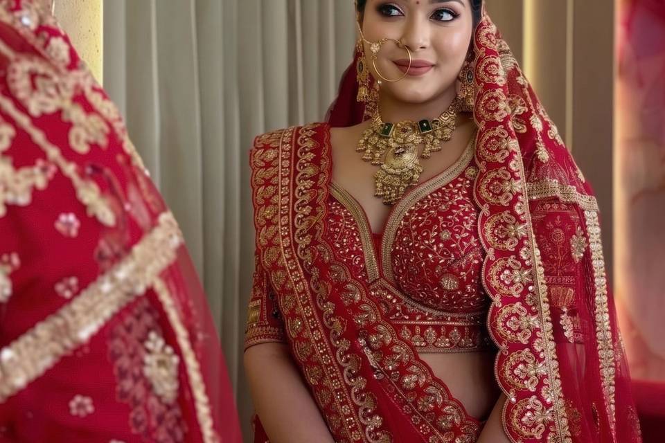 Bridal makeup
