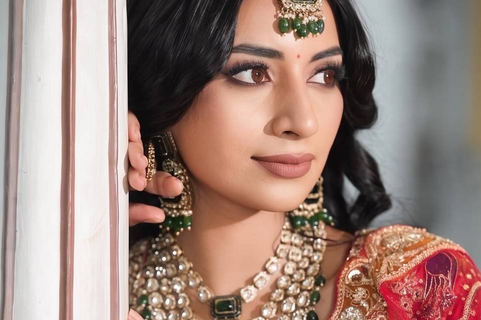 Bridal makeup