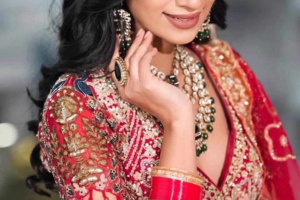 Bridal makeup