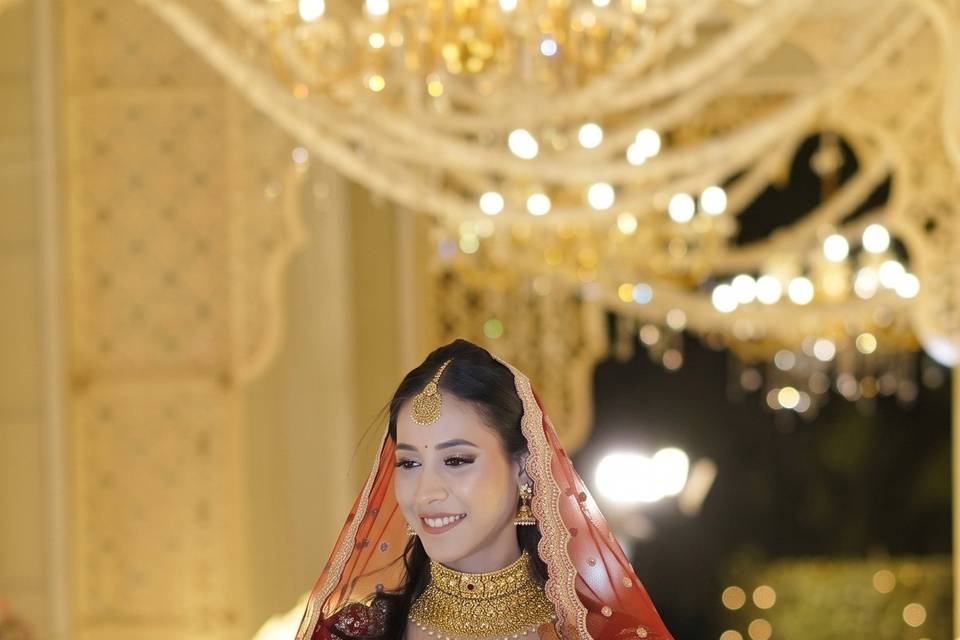 Bridal makeup