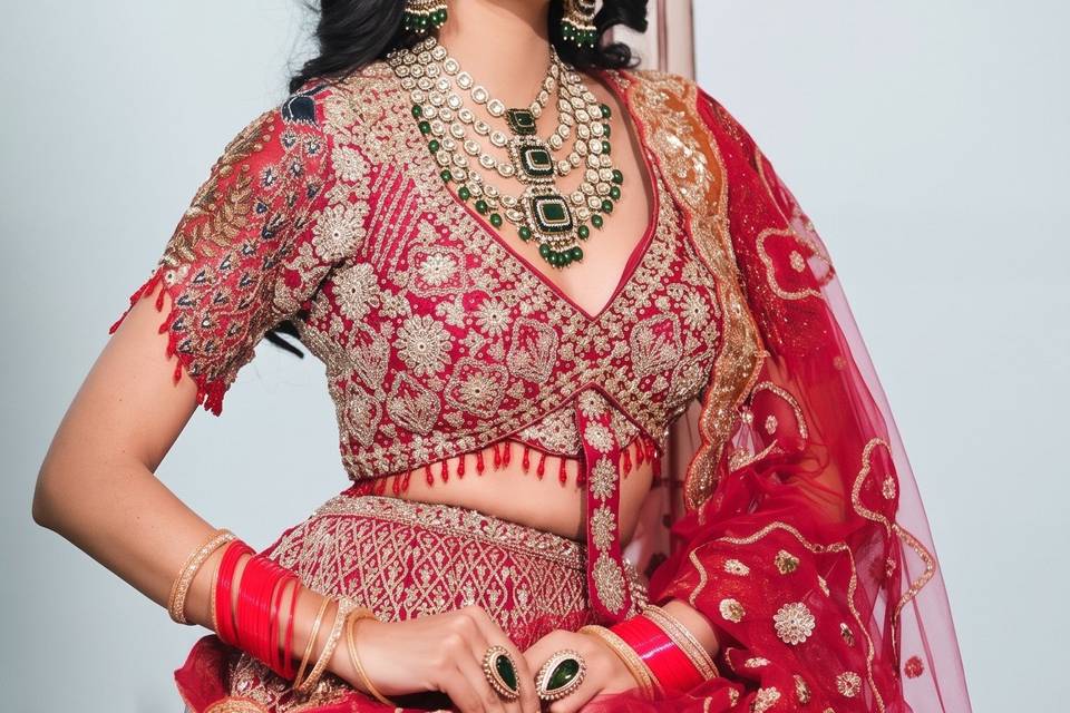 Bridal makeup