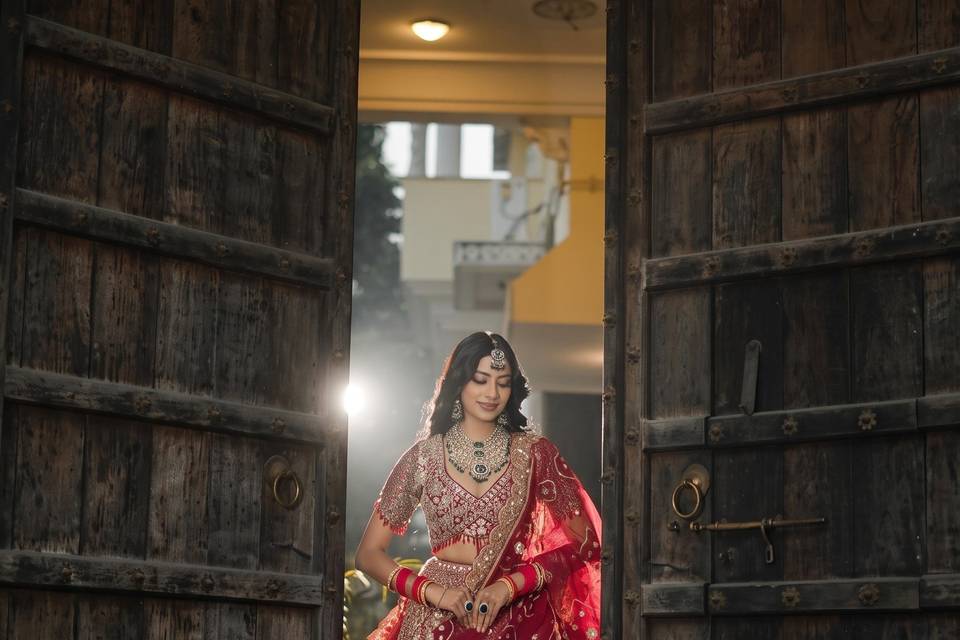 Bridal makeup