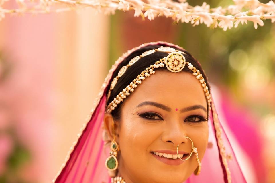 Bridal makeup