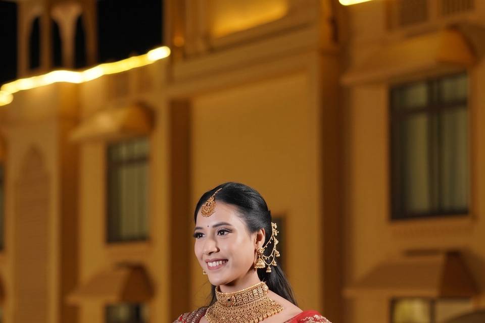 Bridal makeup