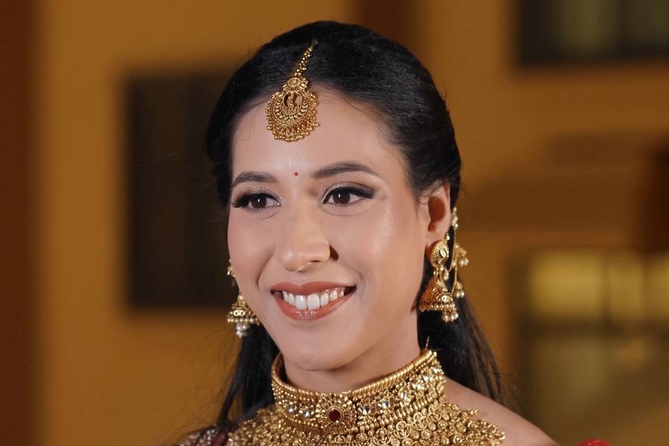 Bridal makeup