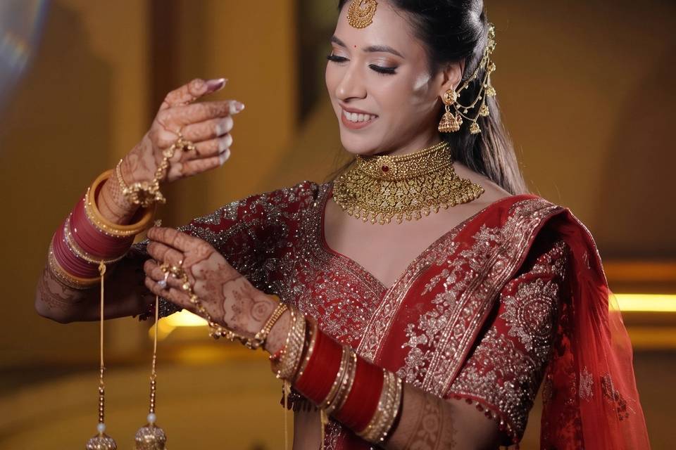 Bridal makeup
