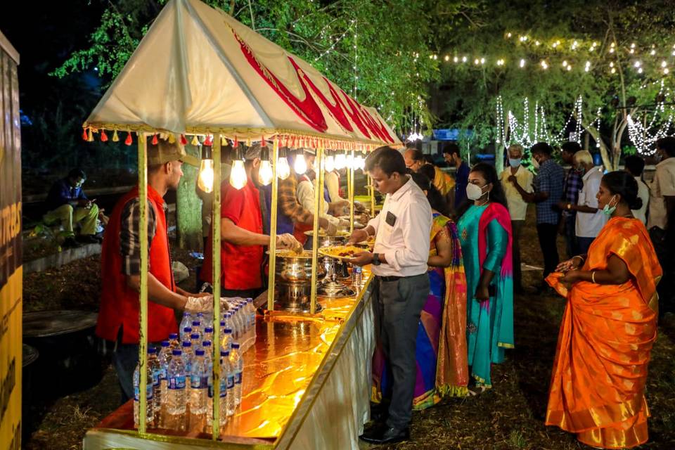 Dessert Stall Set Up