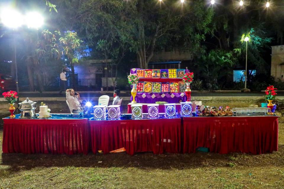 Dessert Stall Set Up