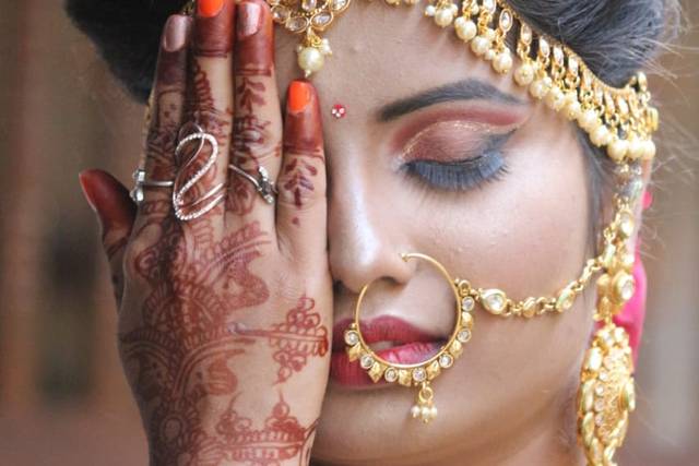 Bridal makeup