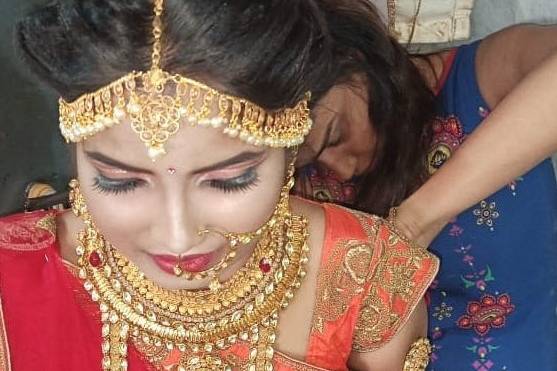 Bridal makeup