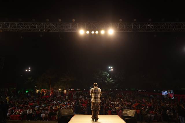 Stage performance