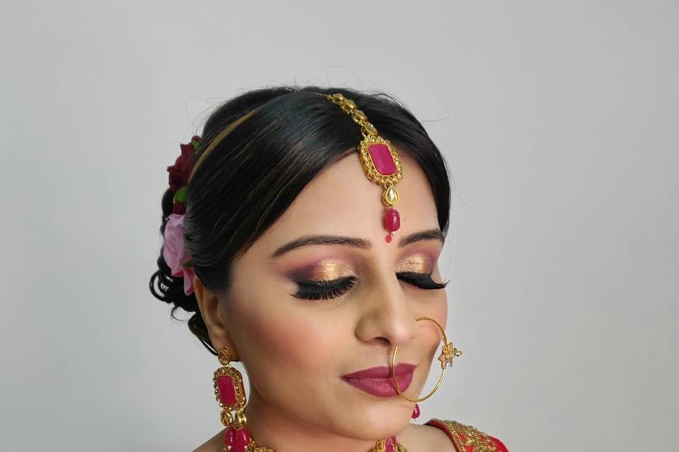 Bridal makeup