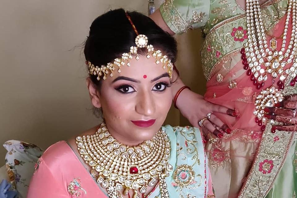 Bridal makeup