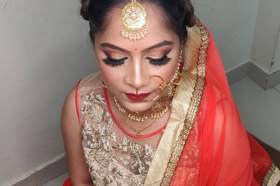 Bridal makeup